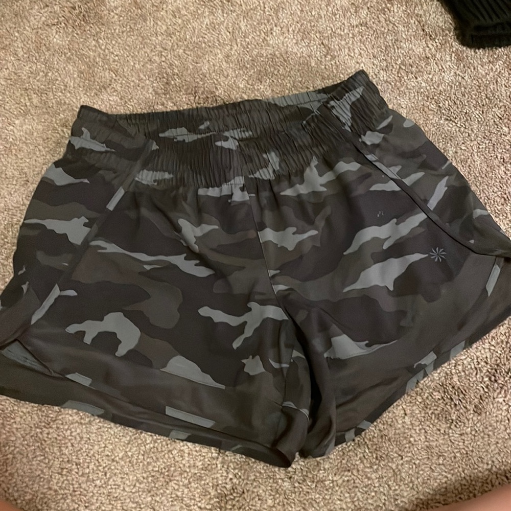 Camo athleta shorts
